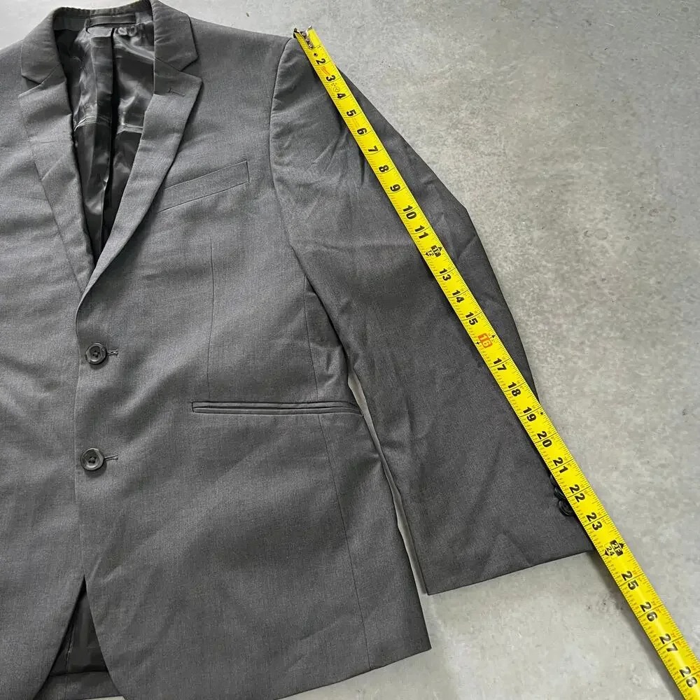 Kenneth Cole Reaction Suit Jacket Blazer Men’s Size 38S Gray